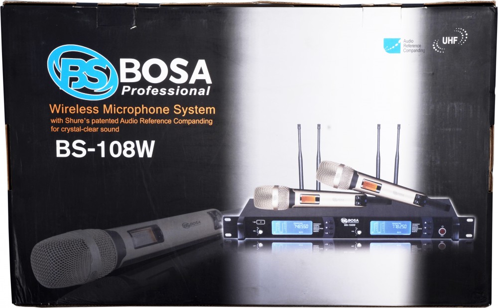Micro không dây 4 sóng Bosa 108W