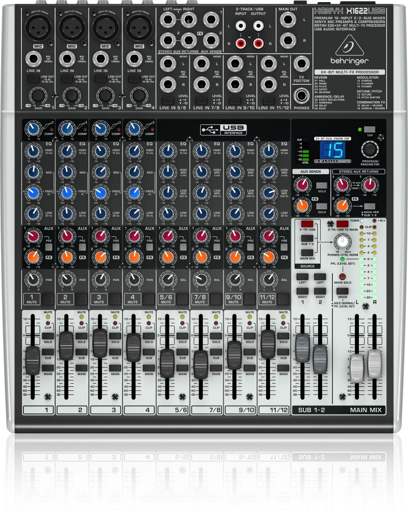 Bàn Mixer Behringer Xenyx X1622USB