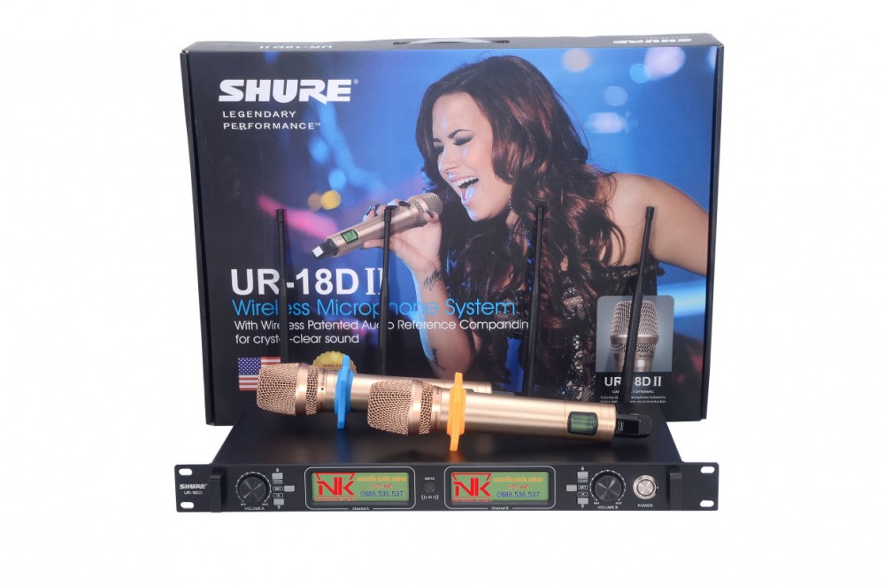 Micro Karaoke Shure UR18D II