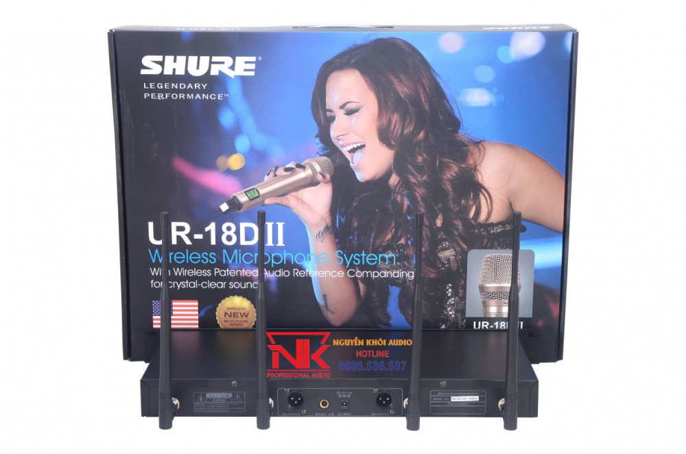 Micro Karaoke Shure UR18D II