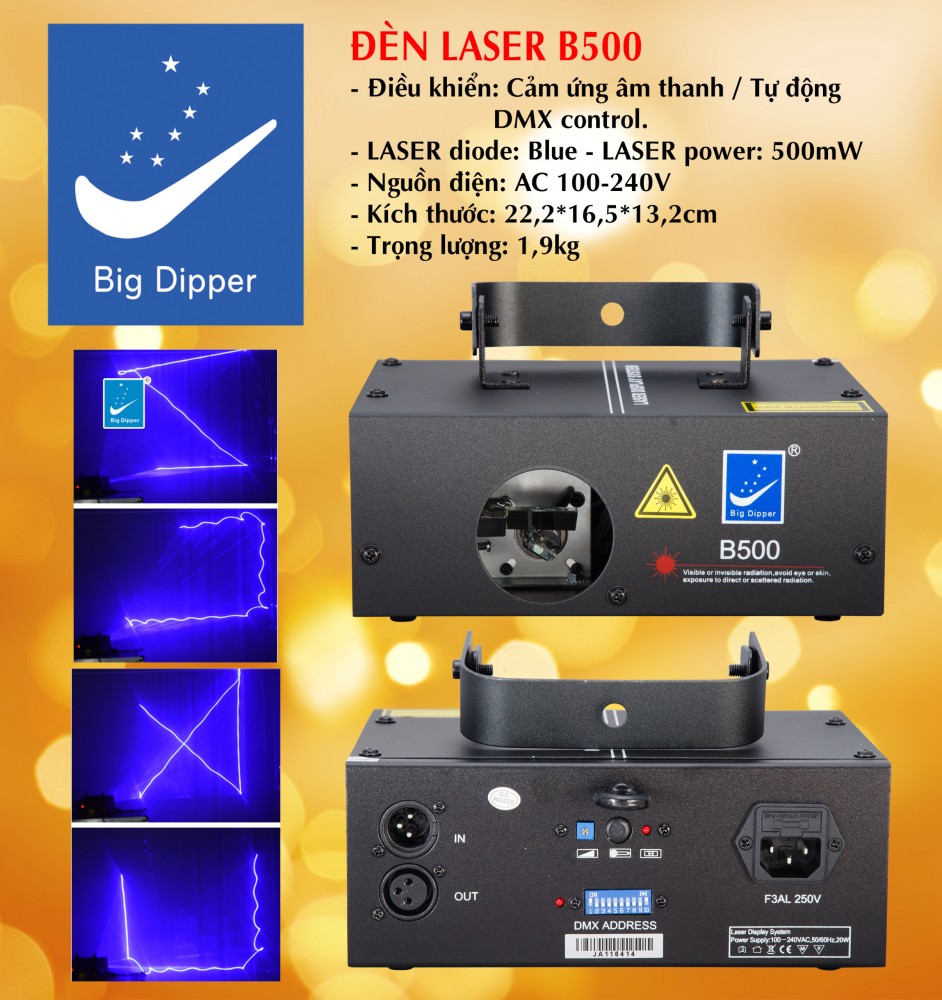 Đèn Laser B500