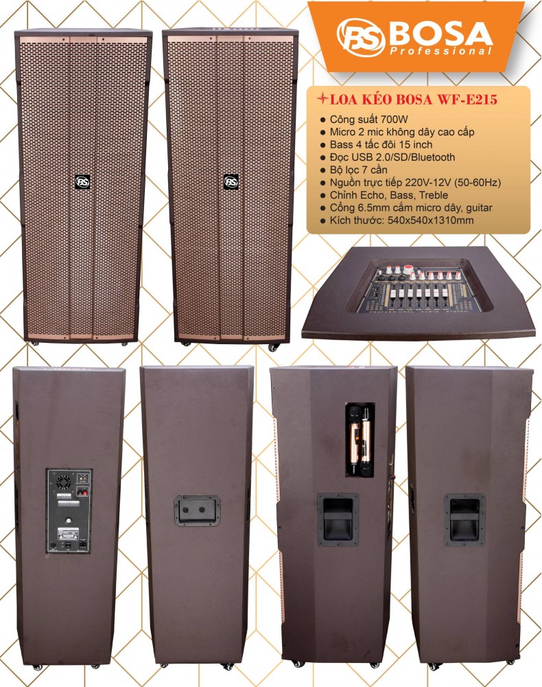 Loa kéo Bosa WF-E215
