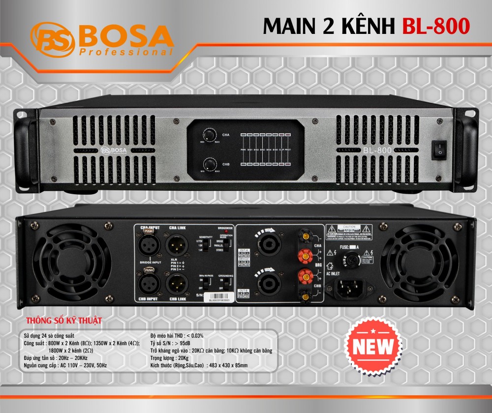 Main Bosa BL-800