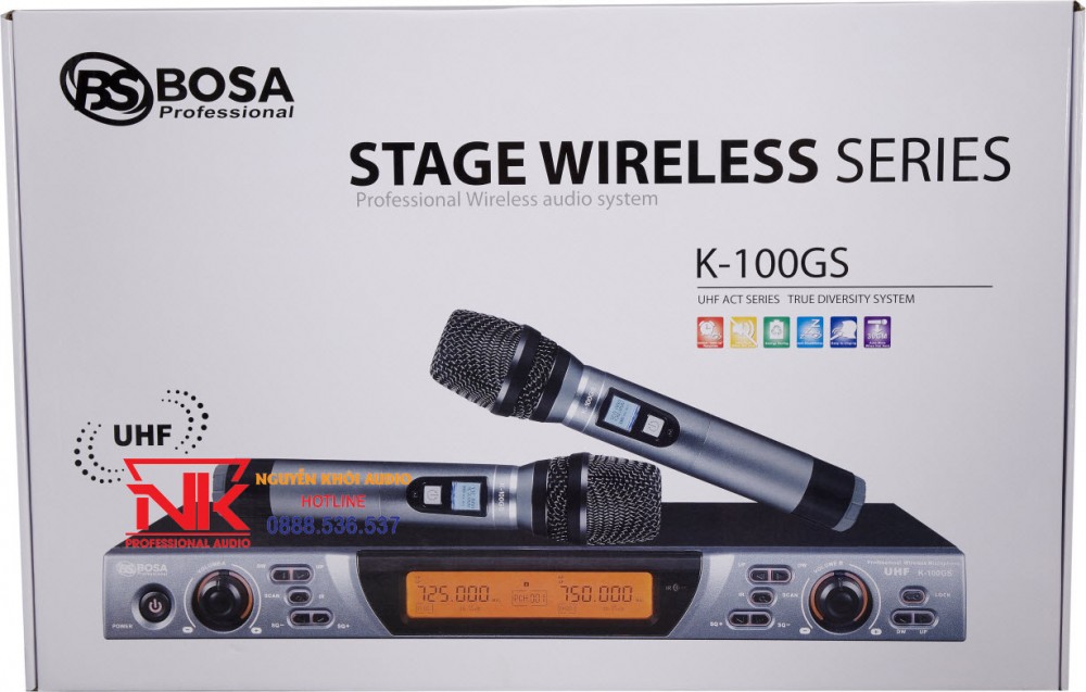 Micro karaoke Bosa K100GS