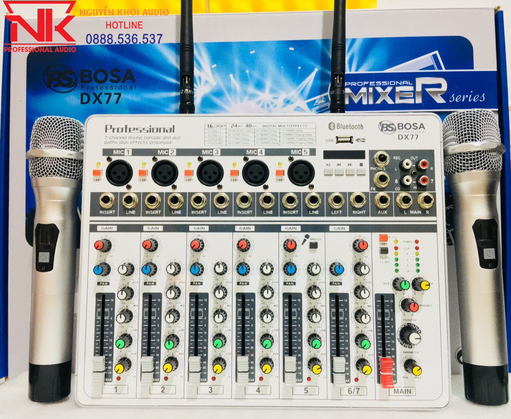 Mixer tích hợp Micro Bosa DX77
