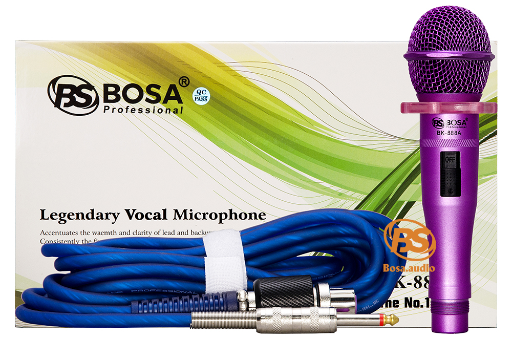 Micro có dây Bosa BK 888A tím
