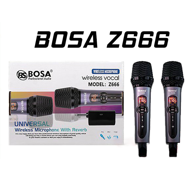 MICRO KARAOKE ĐA NĂNG BOSA Z666