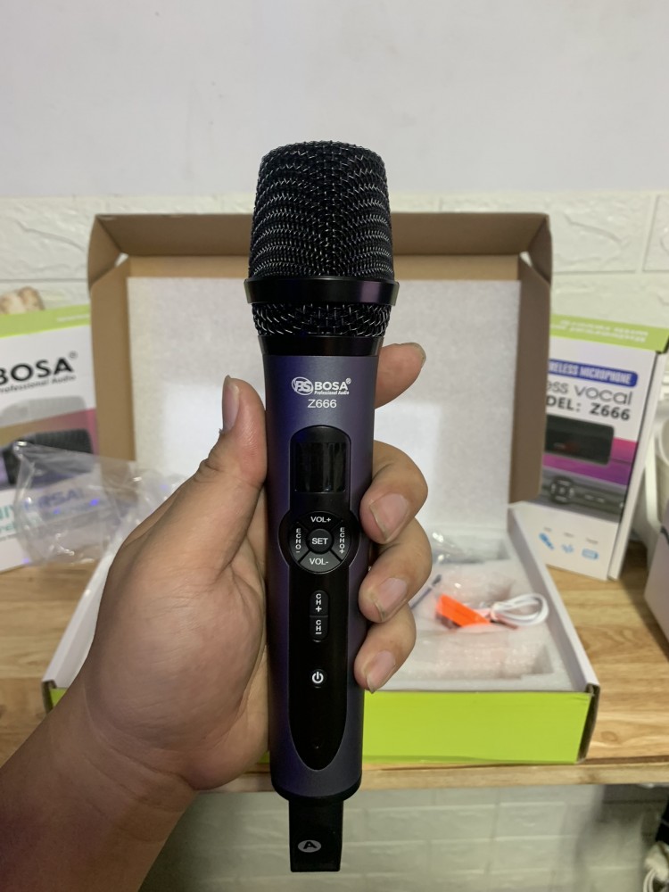 MICRO KARAOKE ĐA NĂNG BOSA Z666