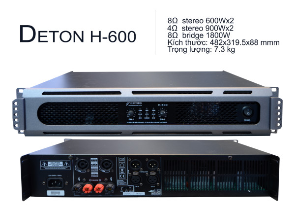 MAIN CÔNG SUẤT DETON H600