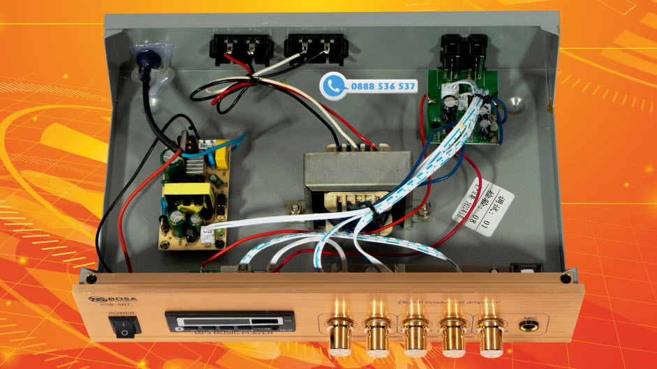 AMPLY PHÂN TẦN BOSA 50T USB 
