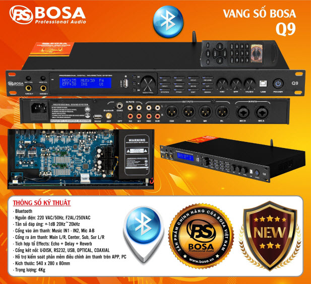 VANG SỐ KARAOKE BOSA Q9