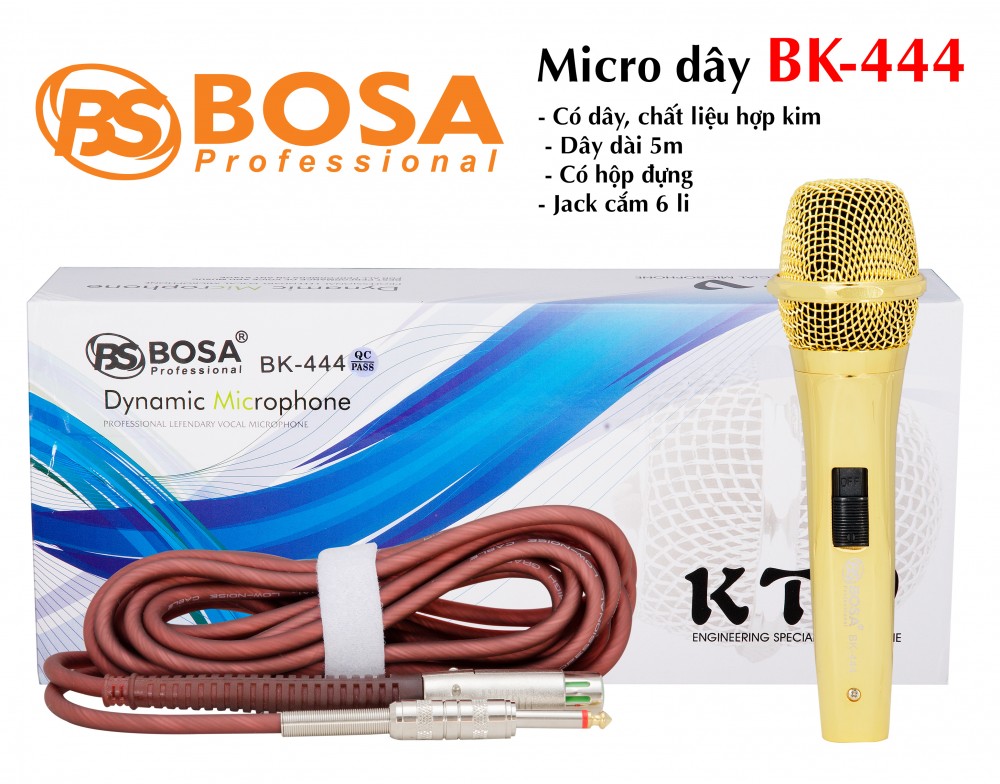 Micro Có Dây BOSA BK444