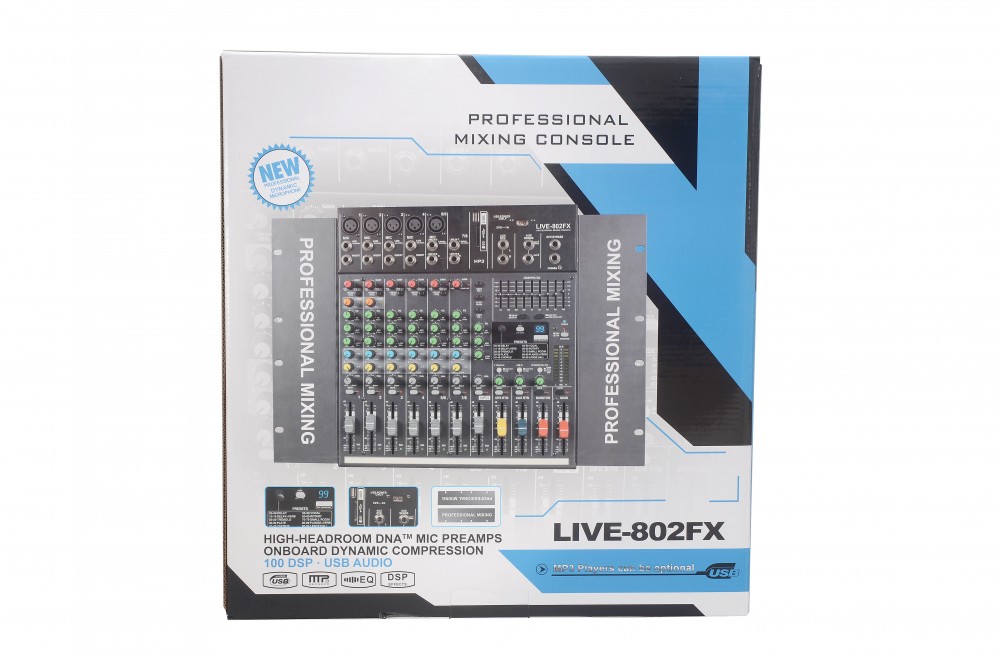 Mixer Bosa 802FX - Chính Hãng Bosa