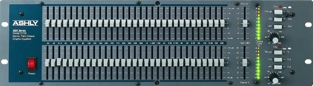 Lọc Equalizer Ashly GQX 3102