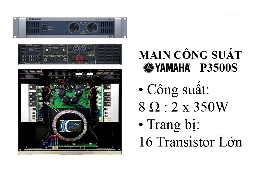 Main 2 kênh Yamaha P3500S