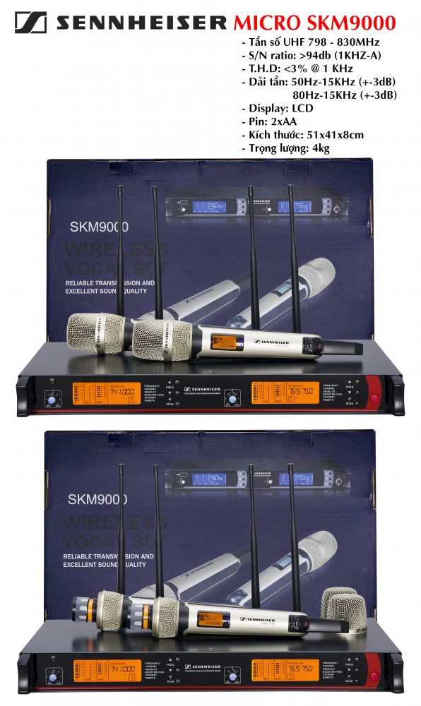 Micro không dây Sennheiser SKM-9000