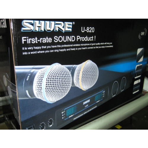 Micro Shure U820