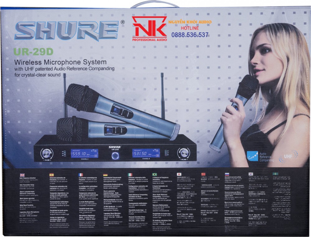 Micro Shure UR29D