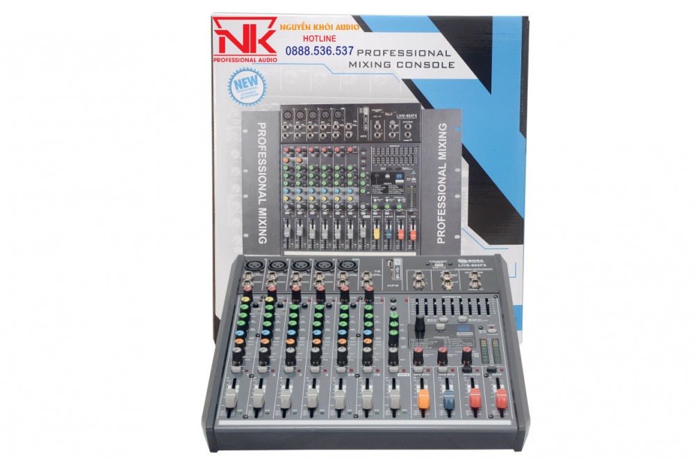 MIXER BOSA LIVE 802FX