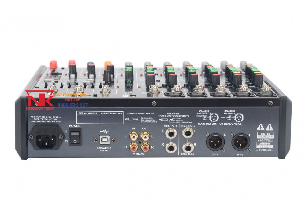 MIXER BOSA LIVE 802FX