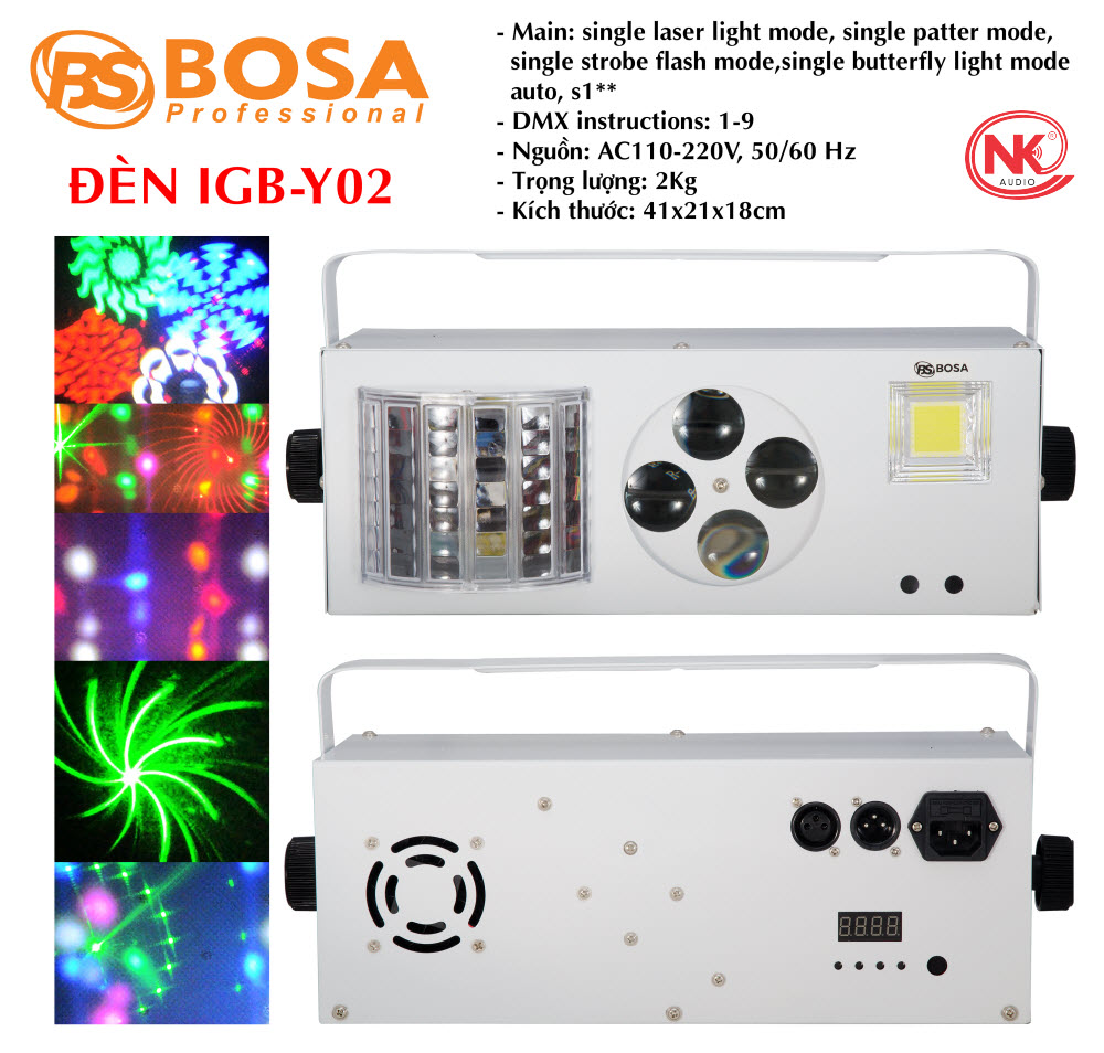 ĐÈN LED LAZER Y02