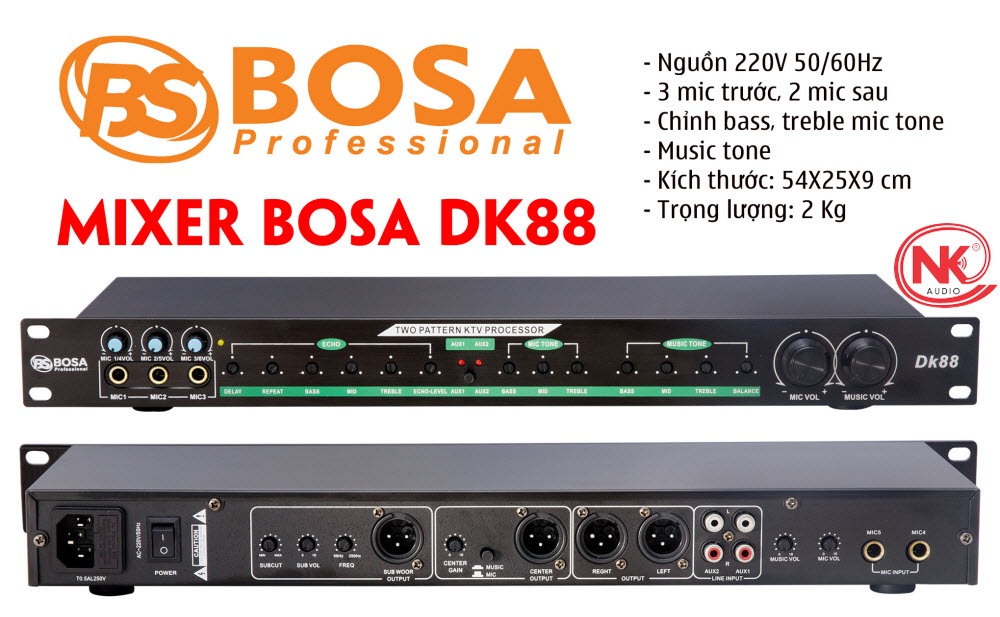 Vang Cơ Bosa DK88