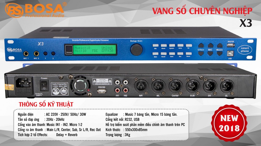 Vang Số Bosa X3