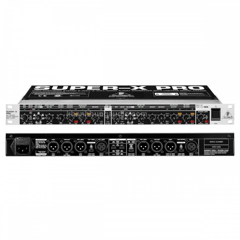 Crossover Behringer CX3400