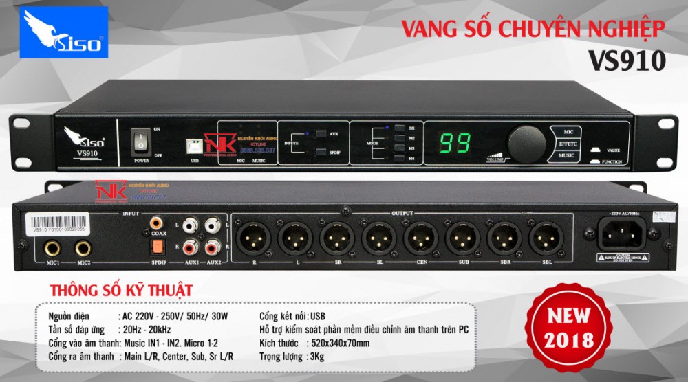 Vang Số Siso VS910