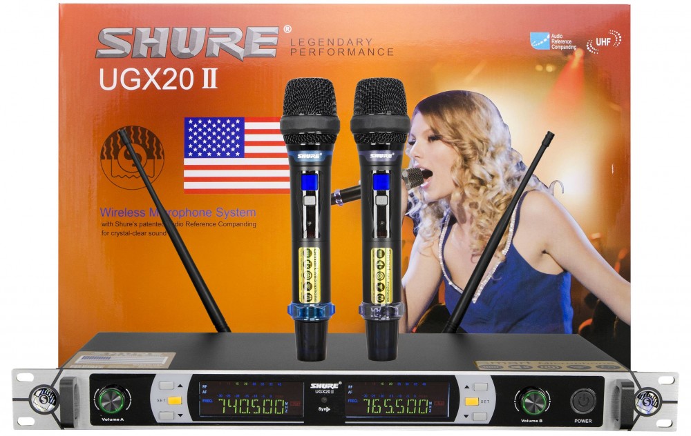 Micro Shure UGX20 II