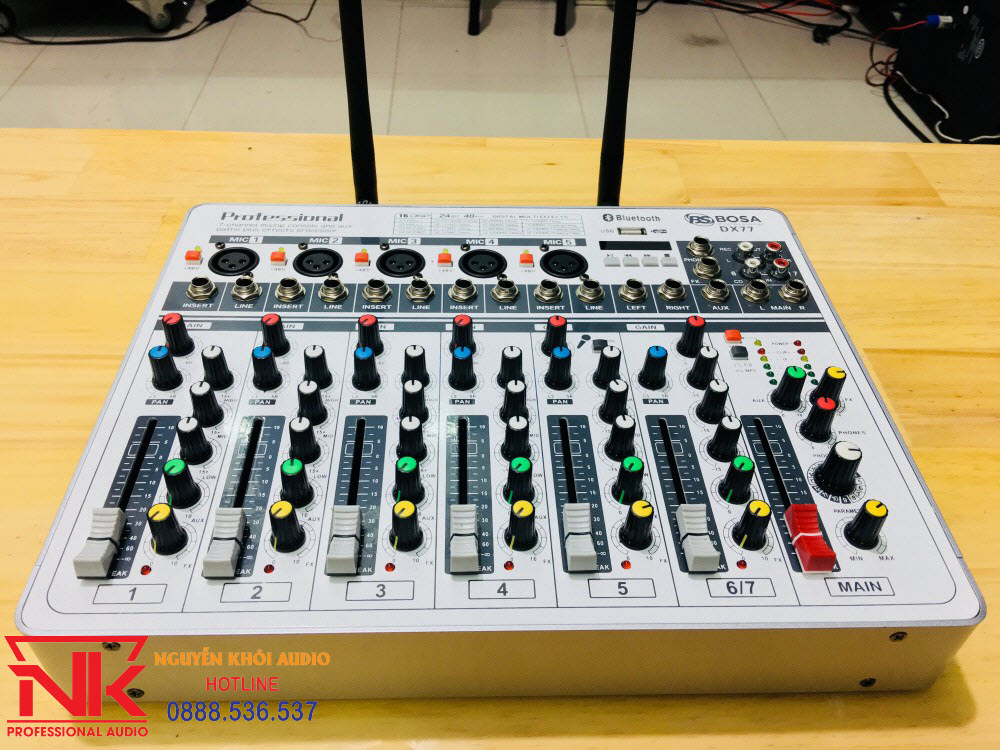 Mixer tích hợp Micro Bosa DX77