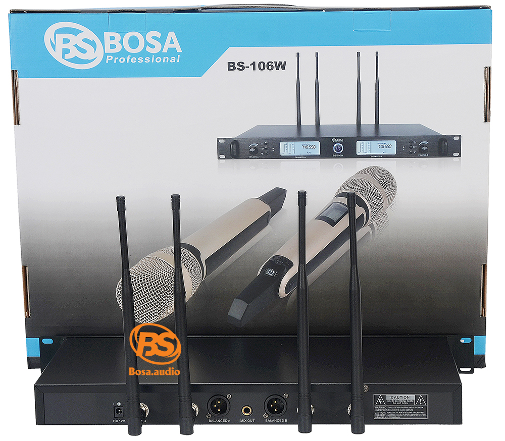 Micro không dây Bosa BS 106W