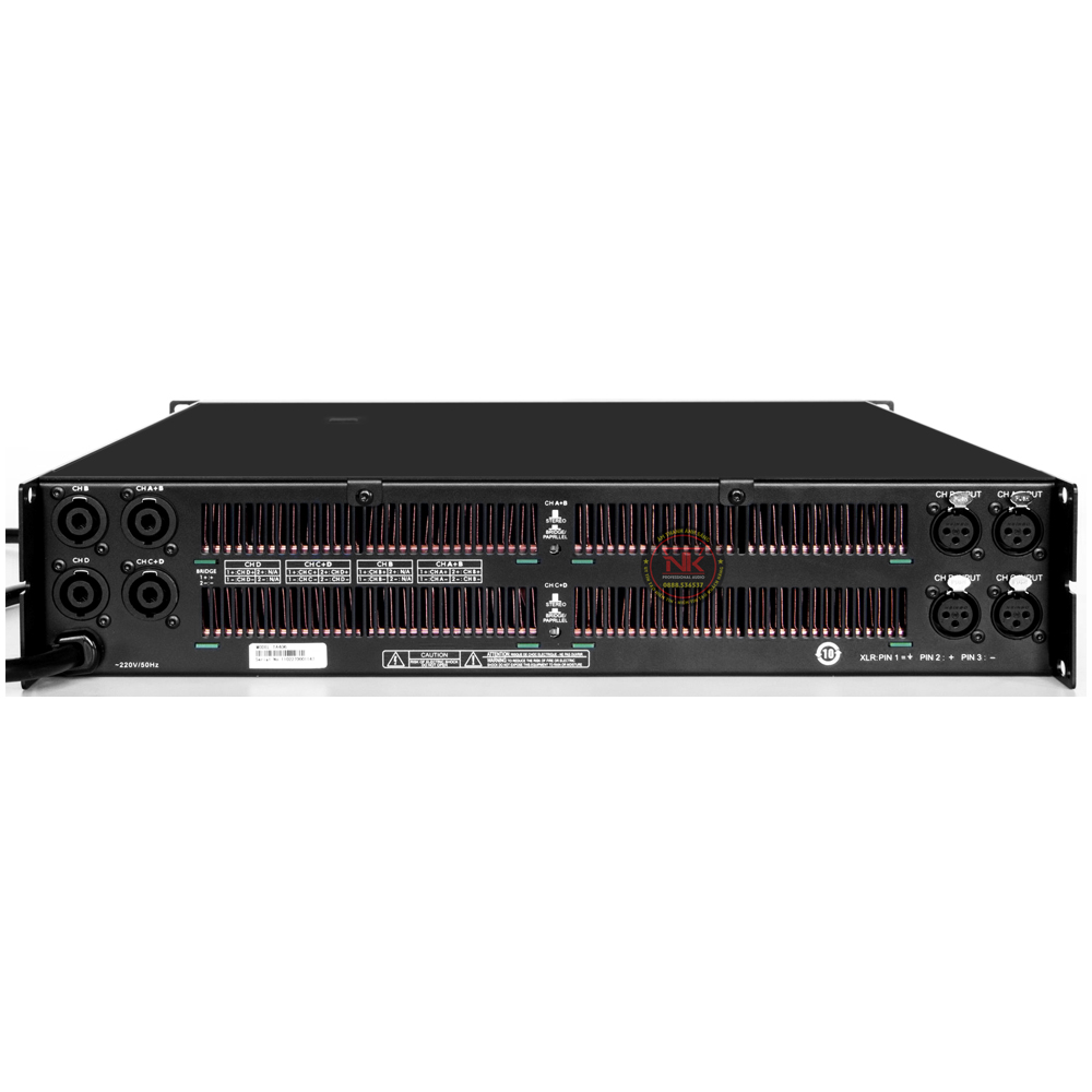 Cục đẩy công suất 4 kênh DB ACOUSTIC TA-406