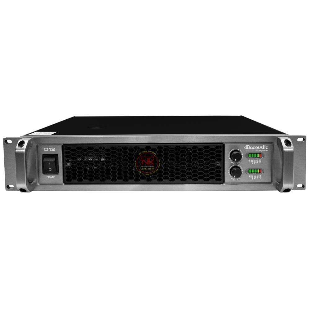 Cục đẩy công suất 2 kênh DB acoustic D12