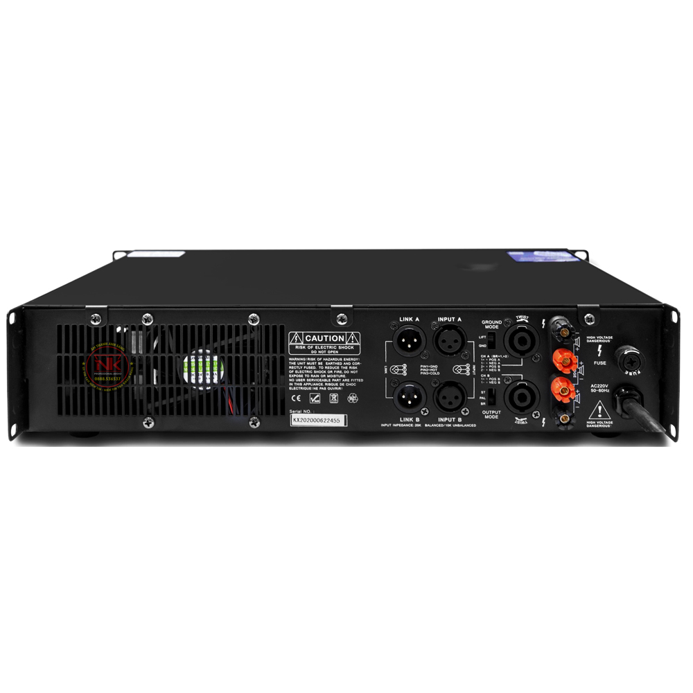 Cục đẩy công suất DB acoustic 2 kênh D8+