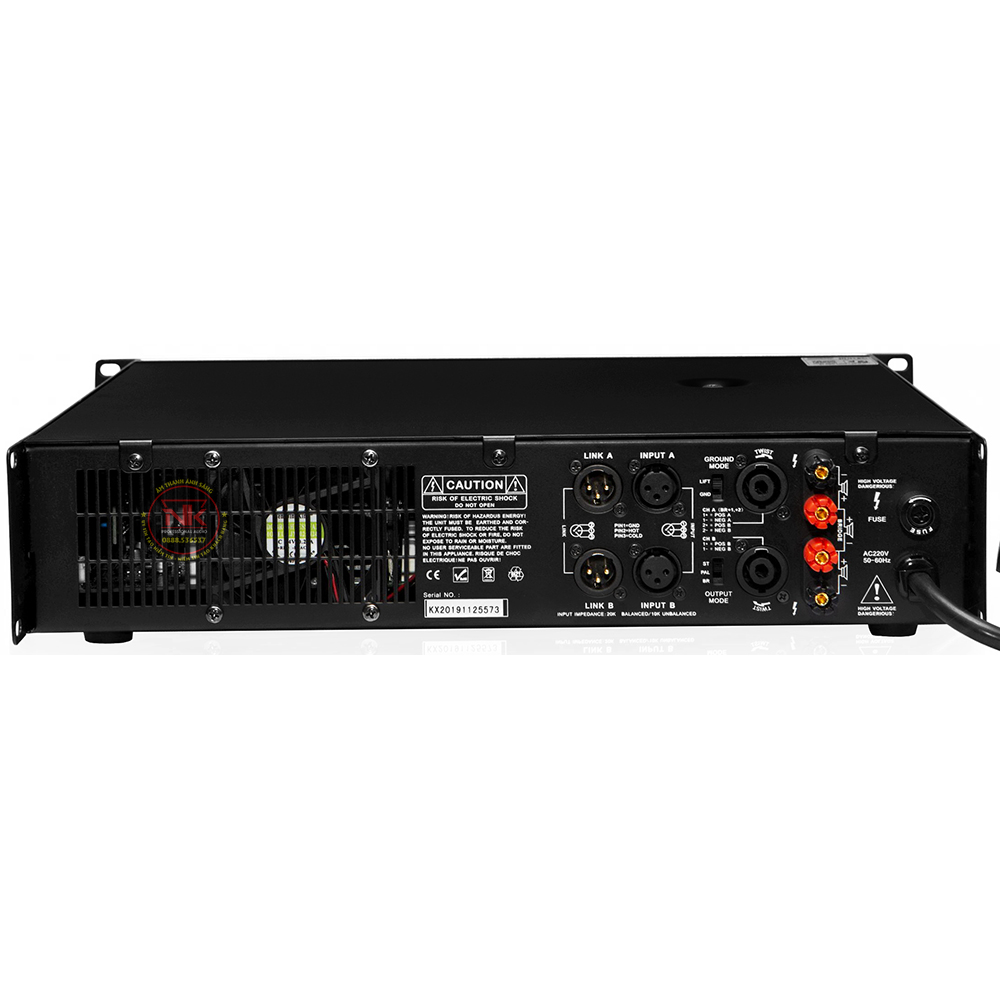 Cục đẩy công suất DB acoustic 2 kênh D5+