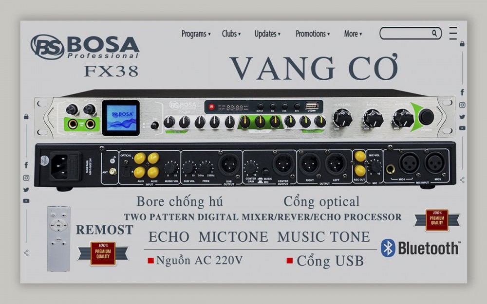 VANG CƠ BOSA FX20