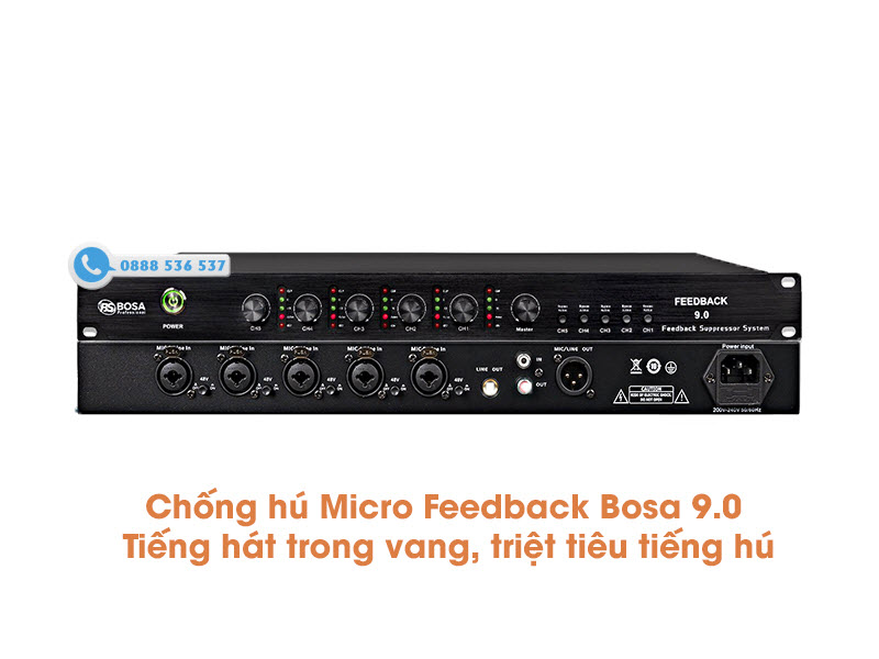 Chống hú Micro Feedback Bosa 9.0