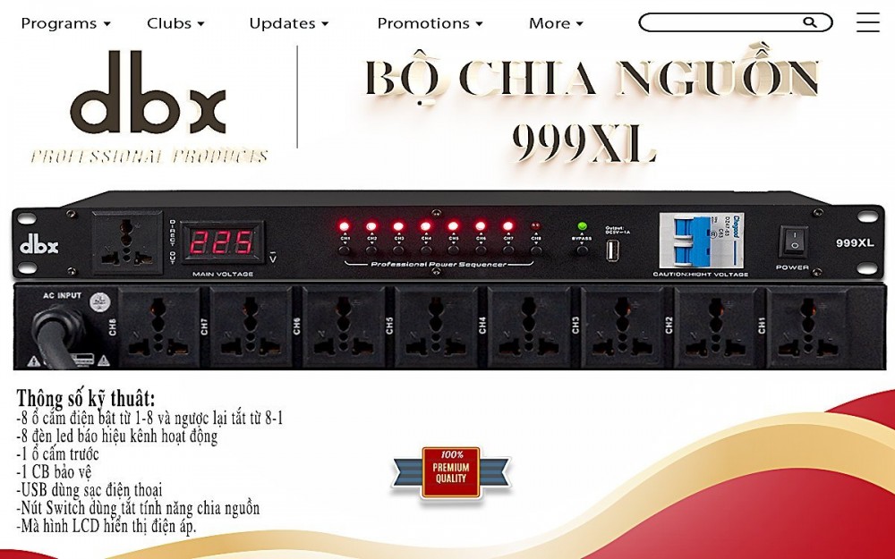 BỘ CHIA NGUỒN BOSA 999XL