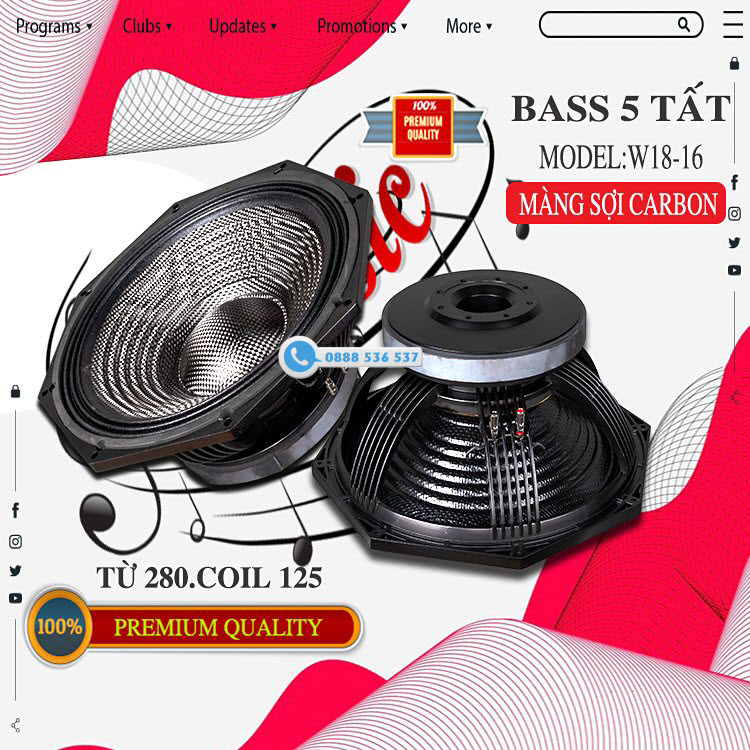 LOA BASS BOSA W18-16