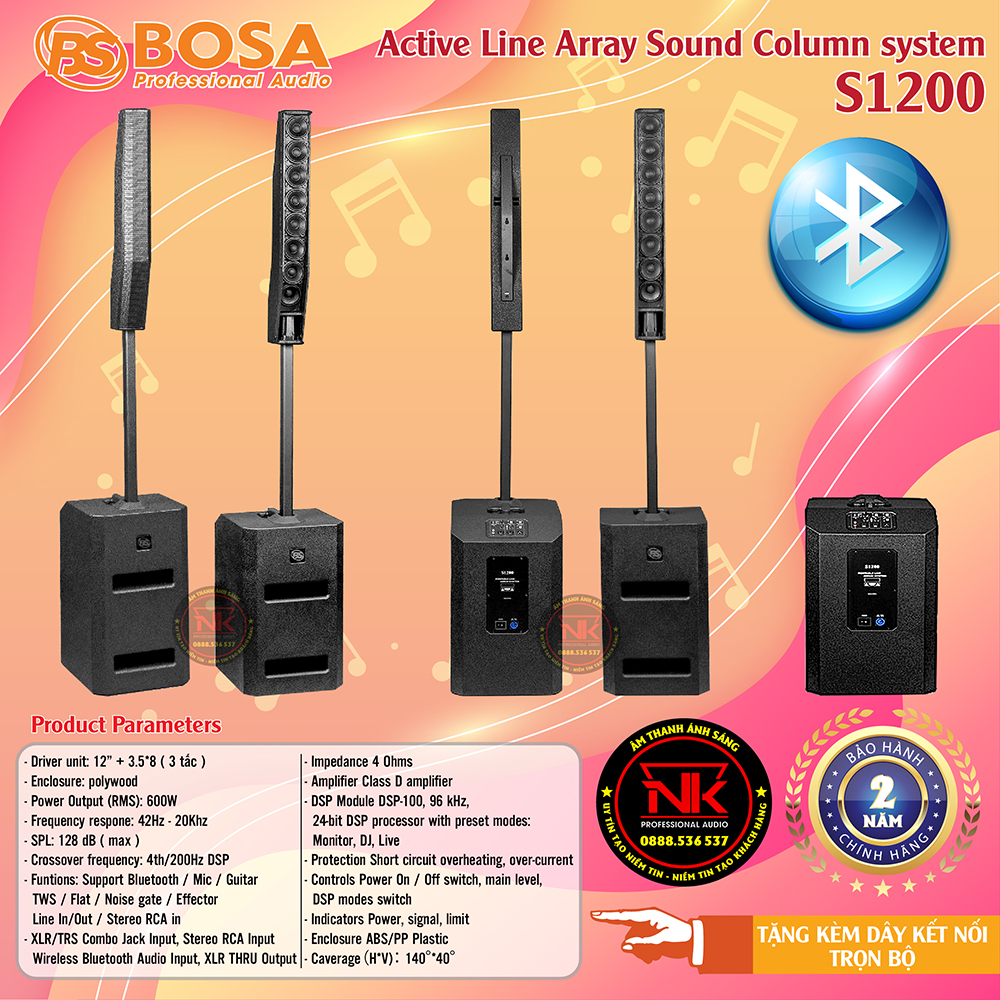 Loa cột Array Bosa S1200