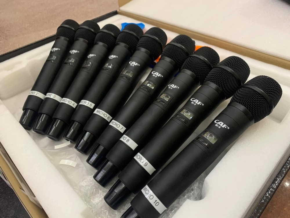 MICRO KARAOKE KHÔNG DÂY CAF MI-9 PRO