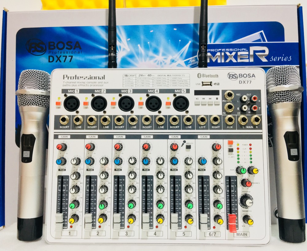 MIXER BOSA DX77 - CÓ MICRO